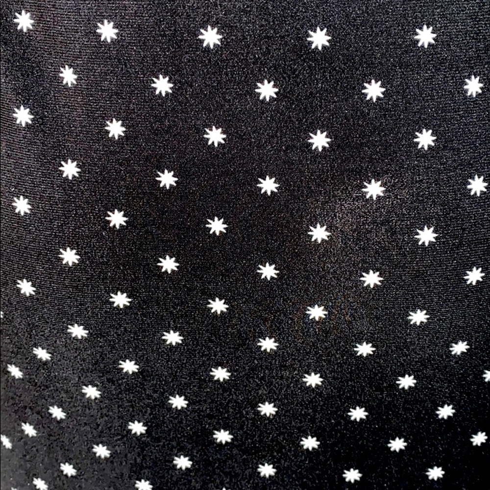 Ralph Lauren stars black/white faux wrap dress-6 - Picture 6 of 8